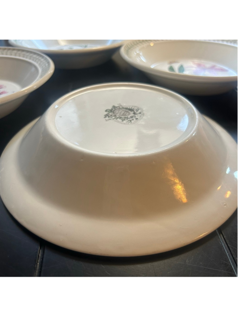 Portmeirion Botanic Garden Ceramic Dinnerware Cereal Soup Bowls 16oz - Picture 6 of 7